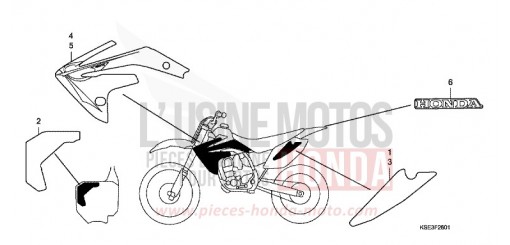 MARK (2ED) CRF150RB9 de 2009